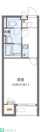 クレイノゾーンウイングロードの物件間取画像